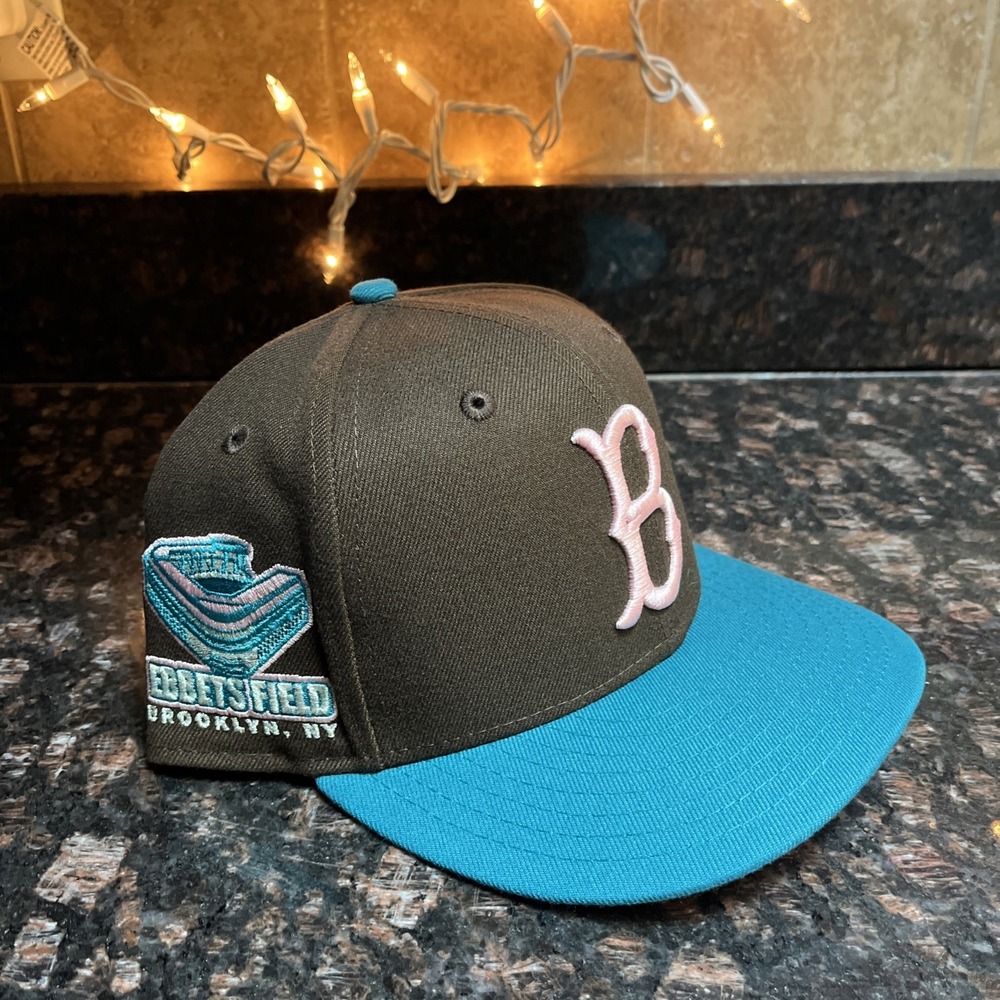 Burdeens  Brooklyn Dodgers Ebbets Field 59fifty New Era Fitted Hat  Size 7 1/8